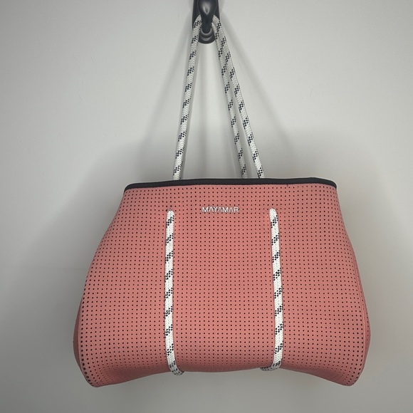 Mayamar neoprene tote bag VGUC - Picture 1 of 8